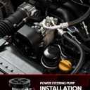 Torchbeam Power Steering Pump Compatible with 1990-1996 F150; Bronco; F350, 1990-1997 F250, 20-7272 Power Steering Pump with Reservoir