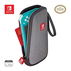 RDS - Officially Licensed Nintendo Switch Lite Slim Carrying Case - BONUS Game Case, Protective Ballistic Nylon Exterior with a Padded Soft Micro-Fiber Interior