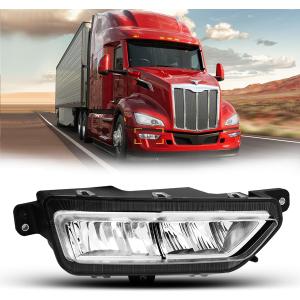Fog Light fit for 2023+ Peterbilt 579 Truck DOT/SAE Approved Left Driver Side