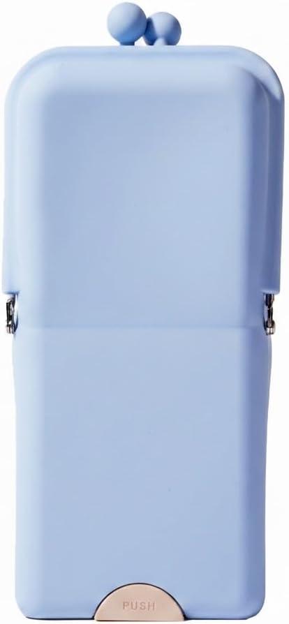 APT 1101 Makeup Brush Holder Travel Cosmetic Bag with Suction Base, Portable Cosmetic Organizer for Travel & Home, Organizer for Brushes, Beauty Tools & Accessories (Cloud Blue)