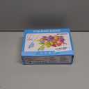 Magnetic Fishing Game Pool Toys for Kids 3-5, Water Table Bathtub Kiddie Party Toy with Pole Rod Net Plastic Floating Fish, Outdoor Toys for Boys Girls Kids Age 3 4 5 6 7 8 Year Old