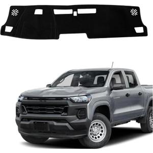 Dash Mat Cover Interior Dashboard Protector pad for Chevrolet Colorado (WL/LT/Trail Boss/Z71/ZR2) 2023 2024 2025 2026 Dashboard Mat Cover Pad Carpet Protector