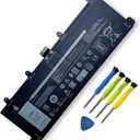 40Wh 9F4FN Laptop Battery Replacement for Dell Latitude 7320 Detachable T04H T04H00 Inspiron 14 3420 Series 09F4FN 2VKW9 8PK6G 2ICP4/79/112 2ICP4/79/111 5000mAh 7.6V
