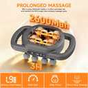 12 Head Massage Gun,Deep Tissue Percussion Massager with 9 Levels & 9 Modes,2600mAh Bttery Cordless Electric Muscle Massager Tool for Back/Shoulder/Hand/Leg/Foot Full Body Muscle Pain Relief