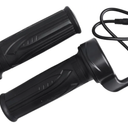 20X Full Twist Throttle Grip for Ebike 12V-72V Twist Throttle Electric Bike, Mountain Bike Scooter, with Waterproof Connector