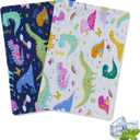 Cerbonny Ice Packs For Lunch Boxes,Lunch Box Ice Packs,Ice Pack For Lunch Box,Ice Packs For Cooler,Freezer Packs,Fit For 3+,Dinosaur-2ps