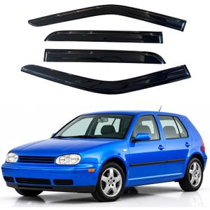 Window Visors Rain Guards for 2004-2009 Volkswagen Golf