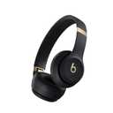 Beats Solo 4 - Wireless On-Ear Bluetooth Headphones, Up to 50-Hour Battery Life, Ultra-Lightweight Comfort, Powerful and Balanced Sound, Apple & Android Compatible - Black & Gold