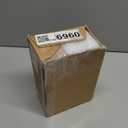 Crystal Glass Door Knobs Interior with Lock, Vintage Privacy Door Knob for Bedroom Bathroom, Oil Rubbed Bronze