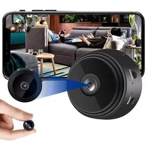 METRICSQUARE Mini Spy Camera Hidden Camera Video Recorder Room Camera WiFi Home Security Camera Night Vision Live Feed Playback Phone App Control
