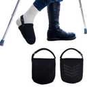 2 PCS Protective Cast Sock Toe Covers for Foot, Soft Warm Cast Socks Over Cast for Men Women Adults, Adjustable Non-slip Cast Toe Covers Fit for Most Casted Foot