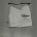 SOLY HUX Women's Cut Out Crop T Shirt Crew Neck Short Sleeve Fitted Going Out Tops (White, S)