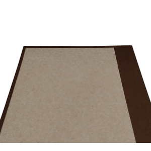 Mat light brown and dark brown 24x34 Inches