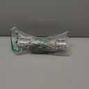 2.5''x 8'' Stainless Steel Flexible Exhaust Pipe Double Braid Heavy Duty Universal Muffler Pipe Replacement Overall Length 12'' for Cars and Trucks