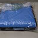 Case-it Mighty Zip Tab Zipper Binder, 3" O-Ring with 5-Color tabbes, Expanding File Folder and Shoulder Strap and Handle, D-146-Denim Blue