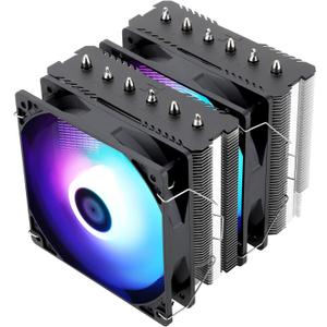 Thermalright Peerless Assassin 120 SE ARGB CPU Air Cooler,6 Heat Pipes CPU Cooler, Dual TL-C12C-S PWM Fan, Aluminium Heatsink Cover,AGHP Technology,for AMD AM4/AM5/Intel LGA1700/115X/1155/1200/1851