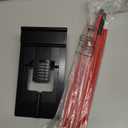 Golf Alignment Sticks Holder, Angle Adjustable Golf Training Aid, Weighted Golf Swing Trainer with Metal Sticks Practice Teaching Aid for Aiming, Putting, Swing