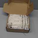 Tatuo 3 Pcs Computer Office Chair Cover Universal Rotating Chair Slipcovers Protector Removable Washable Office Armrest Covers with Zipper for High Back Seat Backrest (L,Waffle,Faint Yellow)