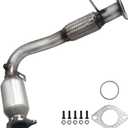 JT Exhaust Front Converter Compatible with Chevrolet Equinox 2010-2015 L4 2.4L (Standard EPA Grade)