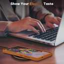 LOHASIC for Samsung Galaxy S25 Plus Case, Classic Leather Luxury Vegan PU Rugged Bumper Non-Slip Grip Shockproof Protective Hard Cover Men Women Phone Case for Galaxy S25+ Plus 5G 6.7" - Brown