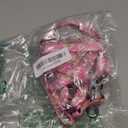 QQPETS Dog Harness Leash Set Adjustable Heavy Duty No Pull Halter Harnesses for Small Medium Large Breed Dogs Back Clip Anti-Twist Perfect for Walking (S(14"-20" Chest Girth), Daisy)