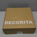 Felt Bulletin Board Tiles | Modern Cork Board Alternative | Large Cork Boards for Walls | Aesthetic Felt Wall Panels for Office & Home Decor | Pinboard & Photo Board (12-Pack) | Gray Black