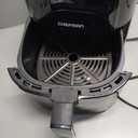 6 Qt. Black Air Fryer with Digital Touch Control