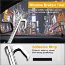 Tevlaphee Universal Steering Wheel Brake Lock Anti-Theft Retractable Double Hook Car Clutch Pedal Lock for Car Truck SUV Van Security with 3 Keys