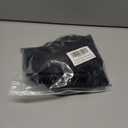 Masquerade Mask, Feather Flower Decorated, Venetian Style Costume Party Mask Props (Heart Black)