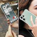 Foluu Clear Case for Nothing CMF Phone 2 Pro - Slim Fit Scratch Resistant TPU Silicone Reinforced Corners Protective Cover for Nothing CMF Phone 2 Pro 2025
