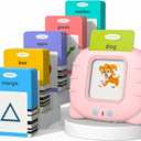 Startcan Toddler Learning Toys for 2 3 4 5 Year Old Girls, Autism Sensory Toys for Autistic Children, Speech Therapy Toys, 112 Cards  224 Sight Words Talking Flash Cards