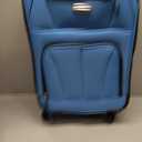 Rockland Pasadena Expandable Spinner Carry-on 19", Blue