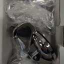 Suction Cup Hooks - Heavy Duty Glass, Reusable, No Hole Punched, for Bathroom Robe & Garland (Silver, 4 Pack)