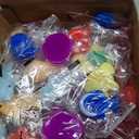 JOYIN 28 Packs Valentines Day Gifts for Kids, Glow Mochi Squishy Toys with Heart Funny Valentines Day Cards for Kid School Classroom Exchange Prize, Stress Relief Fidget Toy for Valentine Party Favor