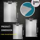 Titanium Cutting Board for Kitchen, Titanium Cutting Board - Dishwasher Safe Double-Sided Food Grade Board,Cutting Boards for Meat Vegetables Fruits (15 * 11 in)