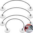 4 Pack Window Holder Shield Holder Window Suction Cups Holder for Car Window