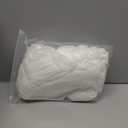 Ling's Moment 10Ft x 35" Wide Brilliant White Gauze Semi-Sheer Table Runner Cheesecloth Tablecloth for Wedding Party Bridal Shower Boho Table Decor