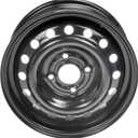 Dorman 939-126 Wheel Compatible with Select Nissan Models, Black
