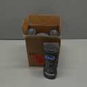 Dial Men 2 in 1 Body and Face Wash, Activated Charcoal, 16 Fl Oz, Pack of 4, Gentle Exfoliating Body Wash with Clean Rinse Technology