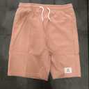 Haloumoning Boys Corduroy Shorts Kids Casual Elastic Waist Drawstring Summer Shorts with Pockets 5-14 Years, Size 160 (13-14Y)