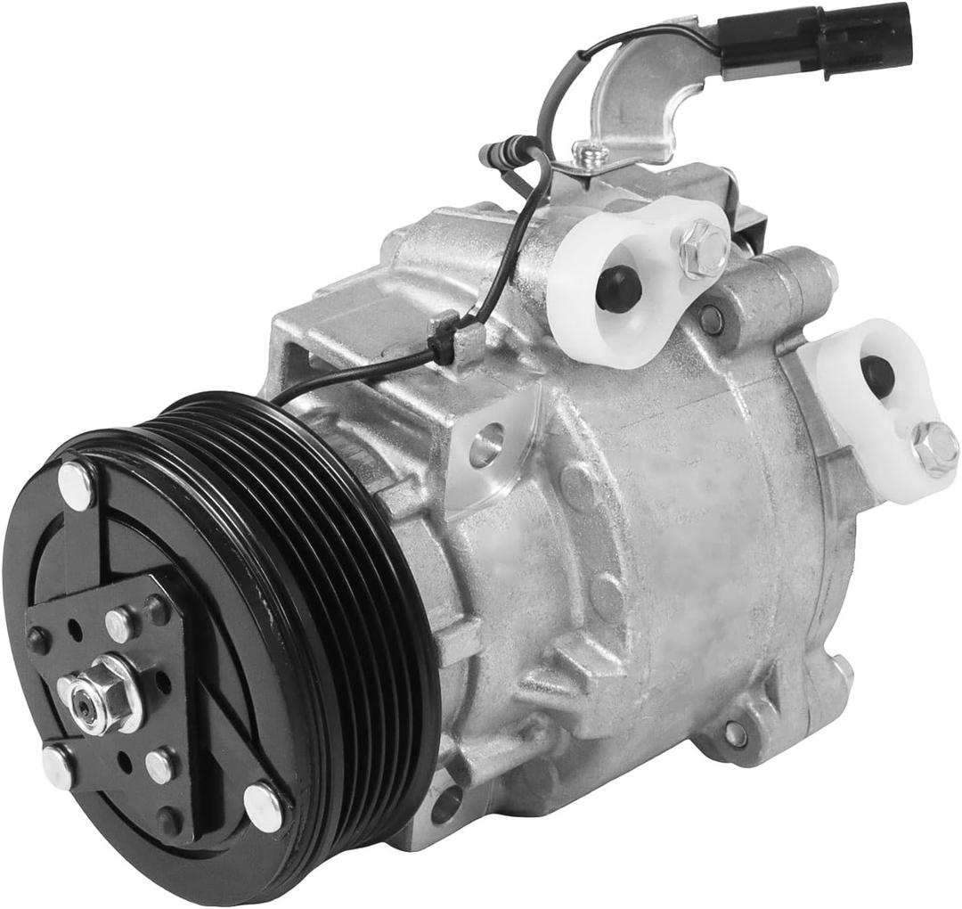 AC Air Conditioner Compressor with Clutch Fit for Mitsubishi Lancer 2.0L 2.4L 2009 2010 2011 2012 2013 2014, Outlander Sport 2011-2015, Outlander 08 09 10 11-2015, for 7813A229 7813A350