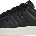 adidas Men's Streettalk Sneakers (8.5, Black/Black/Off White)