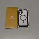 Miracase for iPhone 17 Case 6.3'', Full-Body Bumper Military Drop Protection Outdoor Phone case with Built-in Glass Screen &Camera Control, Easy Installation, No Gap, Compatible with MagSafe, Black