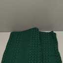 PHF 100% Cotton Waffle Pillow Shams Queen Size, 2 Pack 20" x 30" Soft Skin-Friendly Pillowcases, No Filling, Aesthetic Woven and Breathable Waffle Weave Pillow Case Covers for Bed, Dark Green