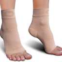 Plantar Fasciitis Socks with Arch Support for Men & Women - Best Ankle Compression Socks for Foot and Heel Pain Relief - Better Than Night Splint Brace, Orthotics, Inserts, Insoles, M