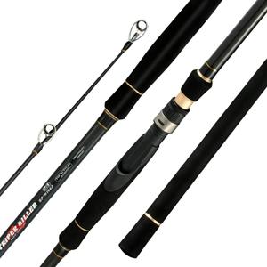 BERRYPRO Light Surf Spinning Rod Striper Fishing Rod Striped Bass surf Rod, 12'-2pc