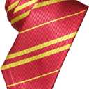 15Pcs Tie Costume Striped Scarf Necktie Wand Wizard Glasses Hat Lightning Bolt Tattoos Halloween Cosplay Party Supplies Accessories for Kids and Adults