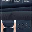 Rdruko Men's Lightweight Hiking Pants Athletic Quick Dry Water Resistant Casual Pants with Zipper Pockets for Outdoor (Blue, S)