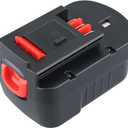(Upgraded 4.8Ah Ni-Mh 14.4V) HPB14 Battery Replacement for Black and Decker 14.4V Battery FSB14 FS140BX A1714 499936-34 BD1444L A14 Compatible with Black and Decker 14.4V Cordless Power Tools