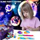 Galaxy Slime Party Favors with 75 Pack Mini Slime kit,Christmas Slime Kit for Classroom Prizes, Christmas Stocking Stuffers, Goodie Bag Stuffers for Kids Boys Girls